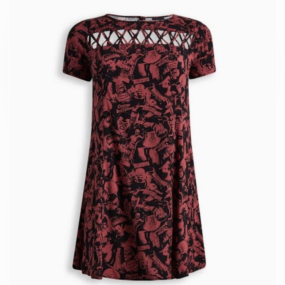 Torrid Universal Studios Classic Monsters Dress Size 2x NWT 18 20